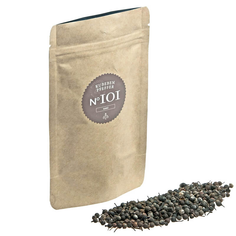 Bio Kubebenpfeffer Nachfüllpack N° 101 von Rimoco, 50 g weitere Ansicht Bio Kubebenpfeffer Nachfüllpack N° 101 von Rimoco, 50 g