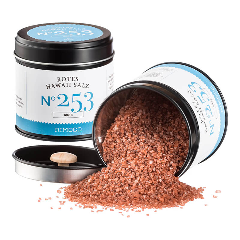 Rotes Hawaii Salz grob N° 253 von Rimoco, 120 g