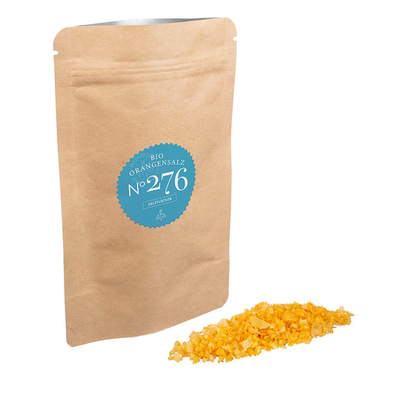 Bio Orangensalz Salzmischung Nachfüllpack N° 276 von Rimoco, 75 g weitere Ansicht Bio Orangensalz Salzmischung Nachfüllpack N° 276 von Rimoco, 75 g