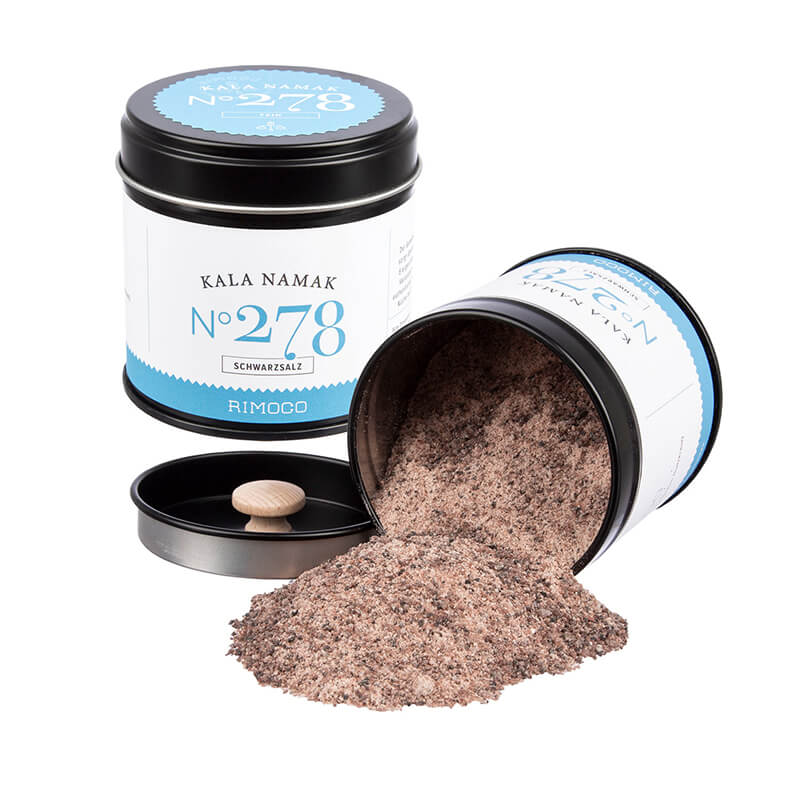 Kala Namak Schwarzsalz N° 278 von Rimoco, 130 g weitere Ansicht Kala Namak Schwarzsalz N° 278 von Rimoco, 130 g