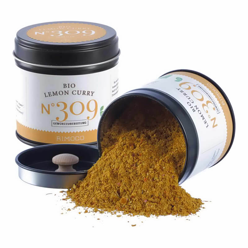 Bio Lemon Curry N° 309 von Rimoco, 60 g