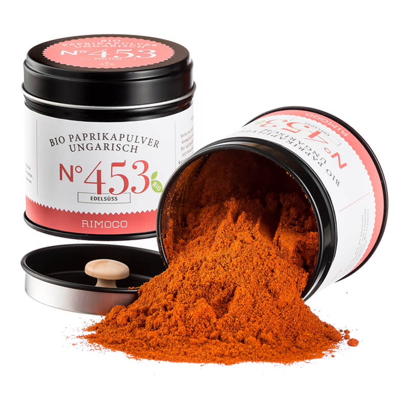 Bio Paprikapulver ungarisch edelsüß N° 453 von Rimoco, 70 g weitere Ansicht Bio Paprikapulver ungarisch edelsüß N° 453 von Rimoco, 70 g