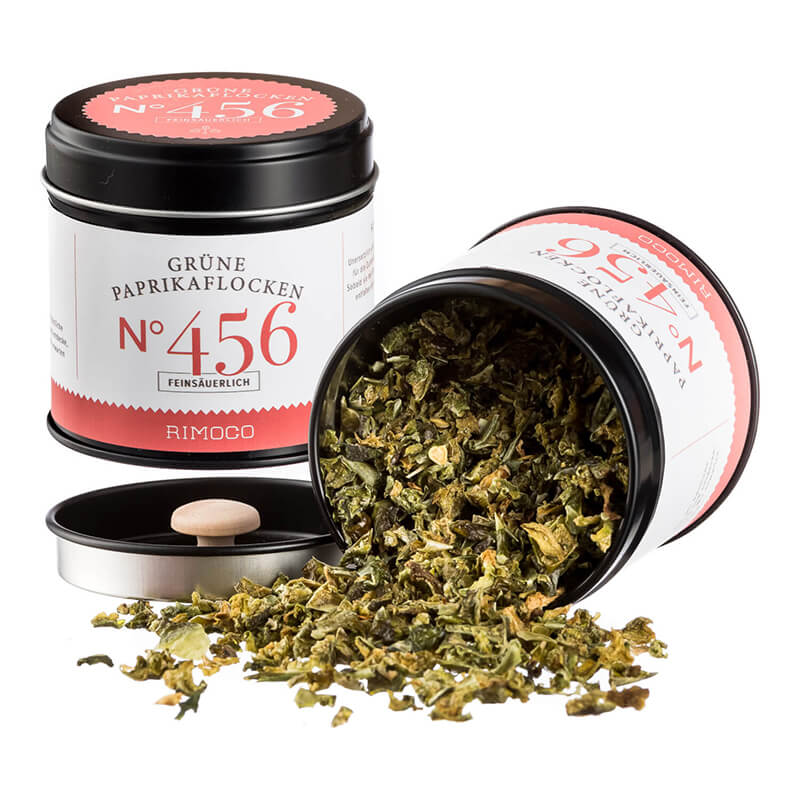 Bio Grüne Paprikaflocken N° 456 von Rimoco, 25 g