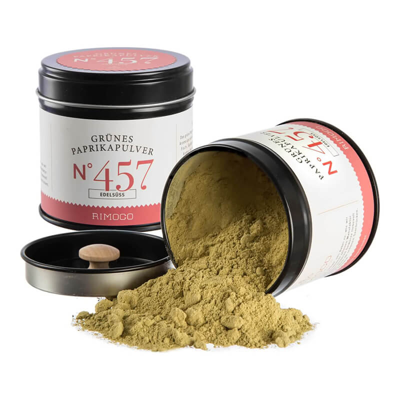 Bio Grünes Paprikapulver, edelsüß N° 457 von Rimoco, 60 g