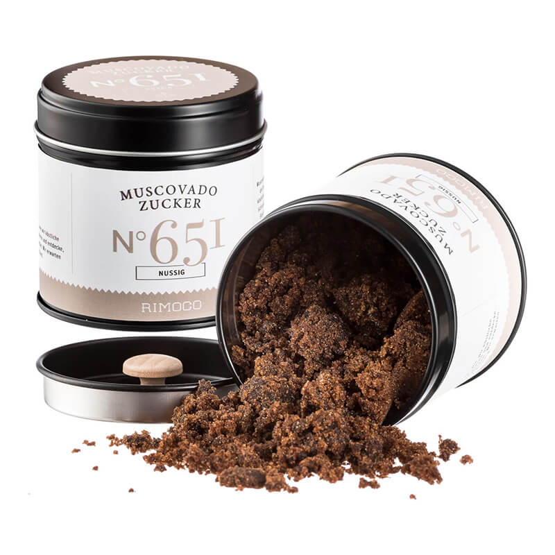 Muscovado Rohrzucker N° 651 von Rimoco, 75 g weitere Ansicht Muscovado Rohrzucker N° 651 von Rimoco, 75 g