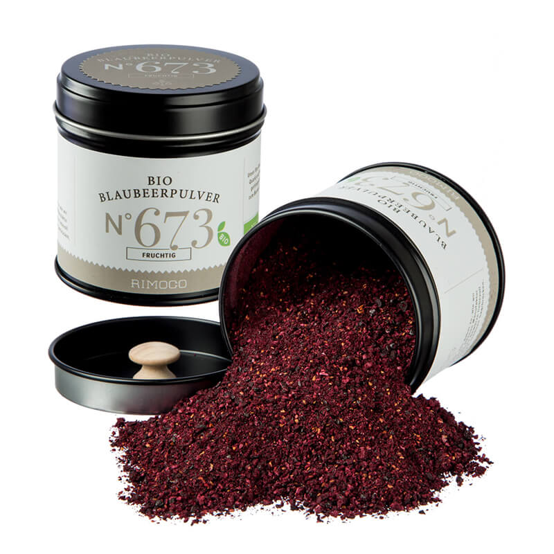 Bio Blaubeerpulver N° 673 von Rimoco, 60 g weitere Ansicht Bio Blaubeerpulver N° 673 von Rimoco, 60 g
