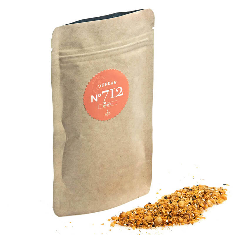 Bio Dukkah Gewürzmischung Nachfüllpack N° 712 von Rimoco, 75 g weitere Ansicht Bio Dukkah Gewürzmischung Nachfüllpack N° 712 von Rimoco, 75 g