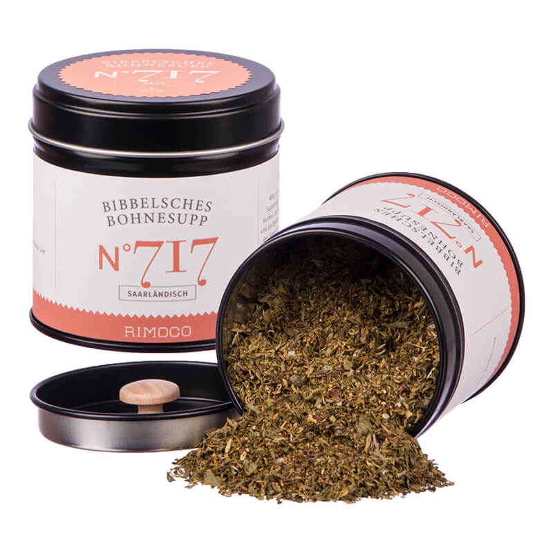 Bio Bibbelsches Bohnesupp Gewürzmischung N° 717 von Rimoco, 35 g weitere Ansicht Bio Bibbelsches Bohnesupp Gewürzmischung N° 717 von Rimoco, 35 g