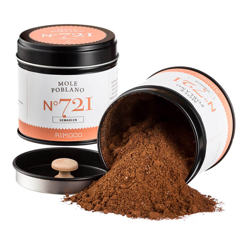 Mole Poblano Gewürzmischung N° 721 von Rimoco, 70 g