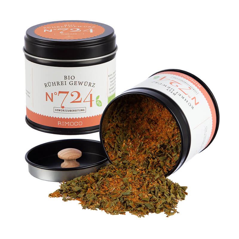 Bio Rührei Gewürzmischung N° 724 von Rimoco, 45 g weitere Ansicht Bio Rührei Gewürzmischung N° 724 von Rimoco, 45 g