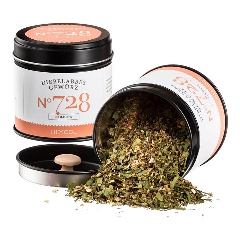 Bio Dibbelabbes Gewürzmischung N° 728 von Rimoco, 40 g weitere Ansicht Bio Dibbelabbes Gewürzmischung N° 728 von Rimoco, 40 g