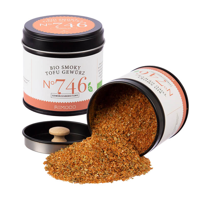 Bio Smoky Tofu Gewürz N° 746 von Rimoco, 70 g weitere Ansicht Bio Smoky Tofu Gewürz N° 746 von Rimoco, 70 g