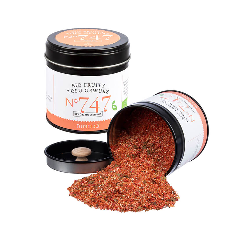 Bio Fruity Tofu Gewürz N° 747 von Rimoco, 70 g weitere Ansicht Bio Fruity Tofu Gewürz N° 747 von Rimoco, 70 g