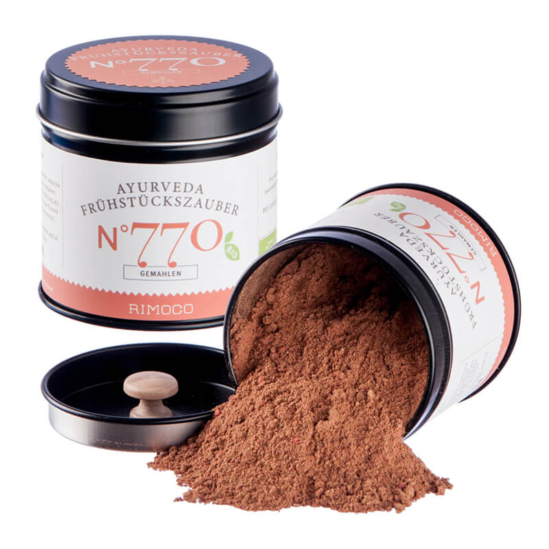 Bio Ayurveda Frühstückszauber Gewürzmischung N° 770 von Rimoco, 60 g