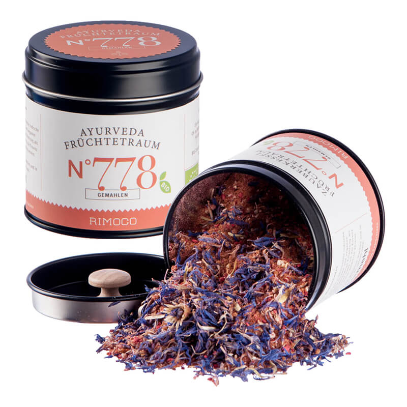 Bio Ayurveda Früchtetraum Gewürzmischung N° 778 von Rimoco, 75 g weitere Ansicht Bio Ayurveda Früchtetraum Gewürzmischung N° 778 von Rimoco, 75 g