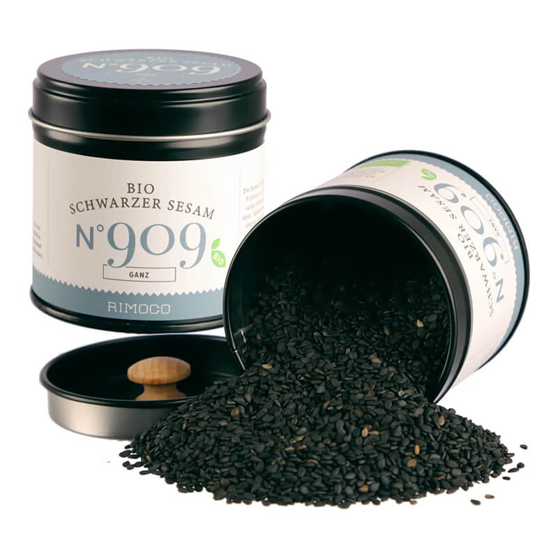 Bio Sesam schwarz N° 909 von Rimoco, 75 g weitere Ansicht Bio Sesam schwarz N° 909 von Rimoco, 75 g