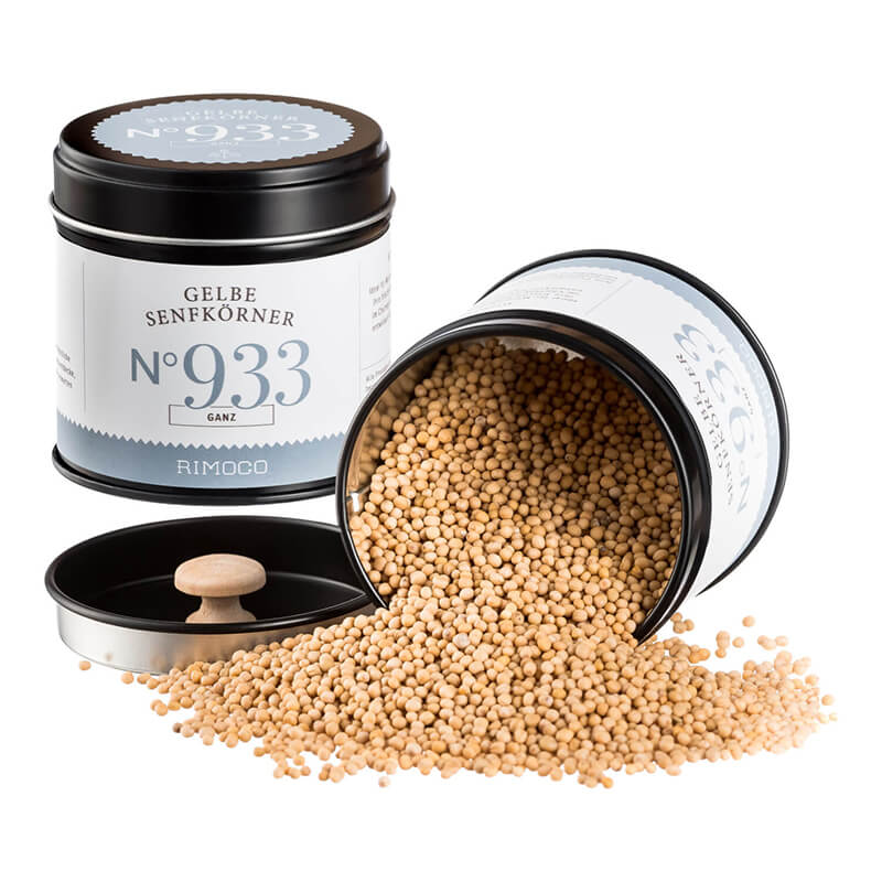 Bio Senfkörner gelb N° 933 von Rimoco, 90 g