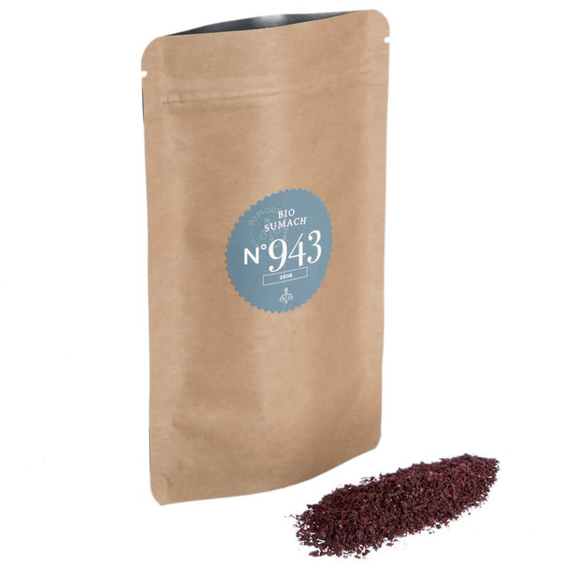 Bio Sumach grob gemahlen Nachfüllpack N° 943 von Rimoco, 60 g weitere Ansicht Bio Sumach grob gemahlen Nachfüllpack N° 943 von Rimoco, 60 g