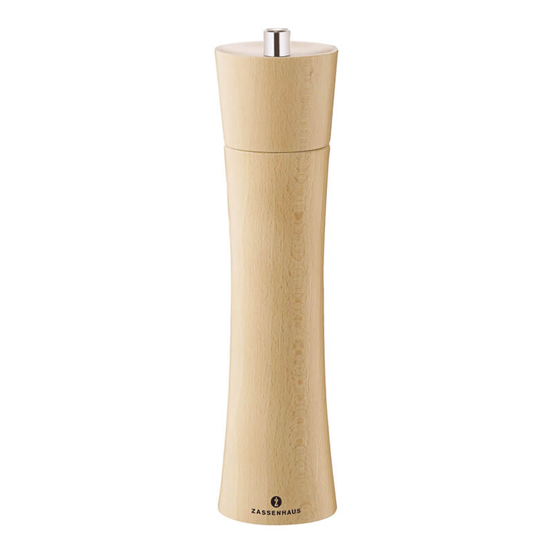 Pfeffermühle Frankfurt manuell 24 cm Buchenholz natur von Zassenhaus weitere Ansicht Pfeffermühle Frankfurt manuell 24 cm Buchenholz natur von Zassenhaus