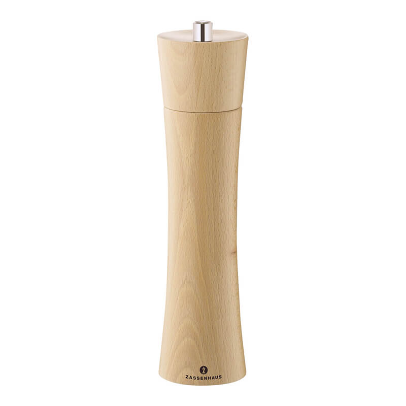 Salzmühle Frankfurt manuell 24 cm Buchenholz natur von Zassenhaus weitere Ansicht Salzmühle Frankfurt manuell 24 cm Buchenholz natur von Zassenhaus