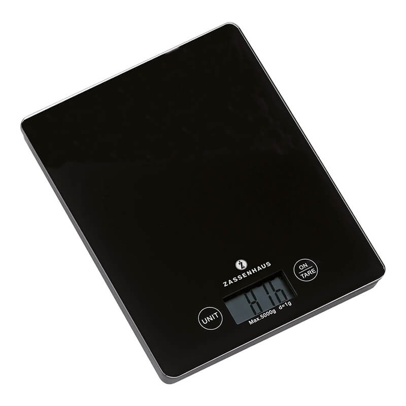 Digital-Waage Balance, schwarz von Zassenhaus weitere Ansicht Digital-Waage Balance, schwarz von Zassenhaus