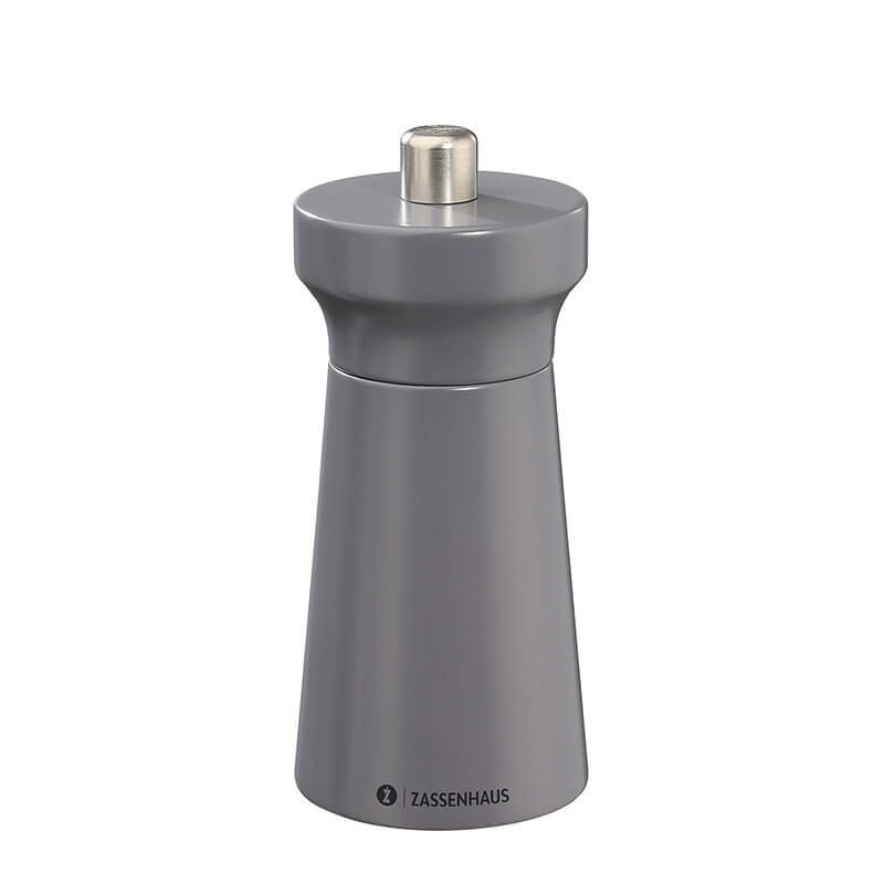 Salzmühle Westerland 12 cm aus Eiche, granite grey von Zassenhaus weitere Ansicht Salzmühle Westerland 12 cm aus Eiche, granite grey von Zassenhaus