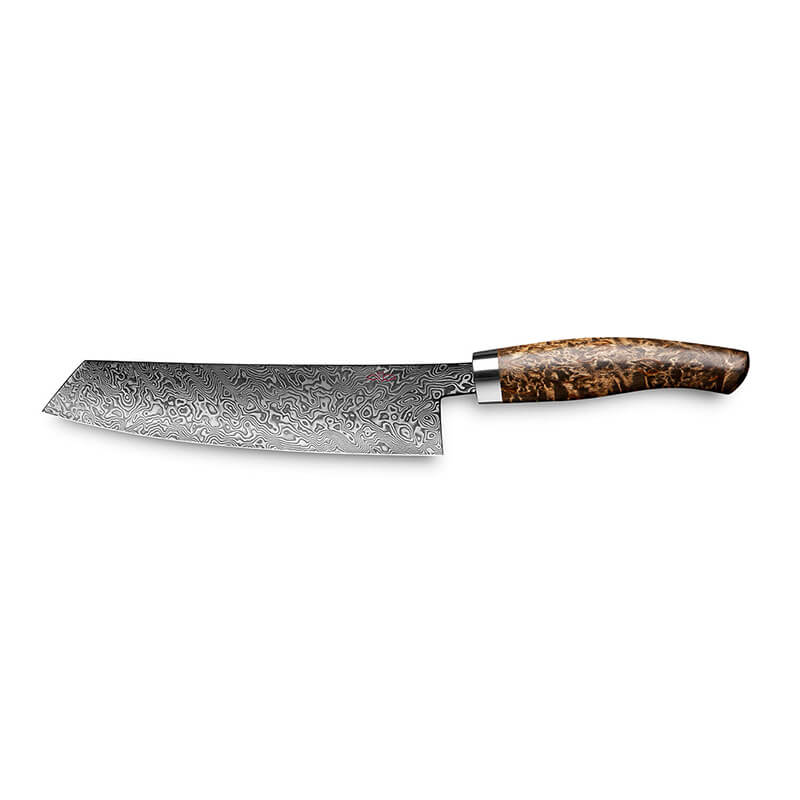 Nesmuk EXKLUSIV C90 Kochmesser 180 mm, Griff Karelische Maserbirke weitere Ansicht Nesmuk EXKLUSIV C90 Kochmesser 180 mm, Griff Karelische Maserbirke