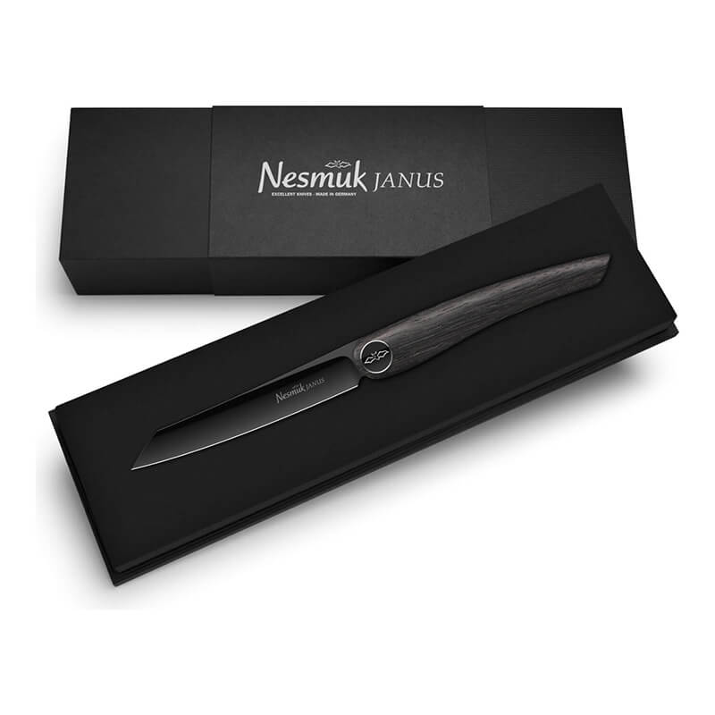 Nesmuk JANUS Folder 89 mm, Griff Mooreiche weitere Ansicht Nesmuk JANUS Folder 89 mm, Griff Mooreiche