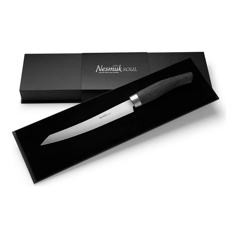 Nesmuk SOUL Slicer 160 mm, Griff Mooreiche weitere Ansicht Nesmuk SOUL Slicer 160 mm, Griff Mooreiche