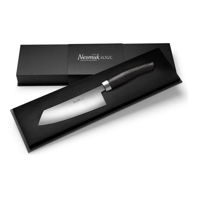 Nesmuk SOUL Kochmesser 140 mm, Griff Mooreiche