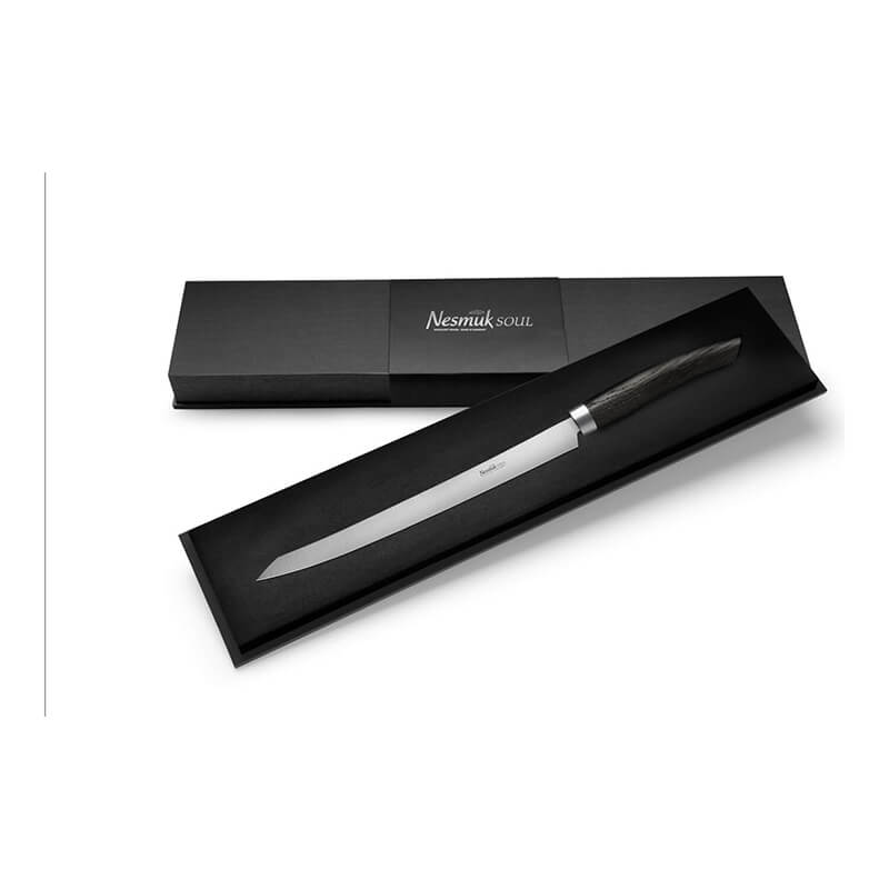 Nesmuk SOUL Slicer 260 mm, Griff Mooreiche weitere Ansicht Nesmuk SOUL Slicer 260 mm, Griff Mooreiche