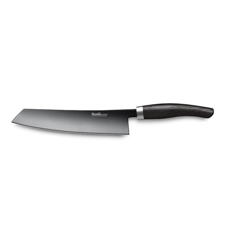 Nesmuk JANUS Kochmesser 240 mm, Griff Mooreiche weitere Ansicht Nesmuk JANUS Kochmesser 240 mm, Griff Mooreiche