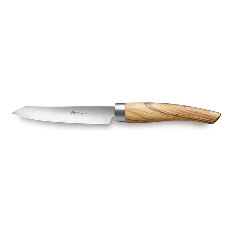 Nesmuk Soul Messerset D 4-teilig, Griff Olivenholz weitere Ansicht Nesmuk Soul Messerset D 4-teilig, Griff Olivenholz