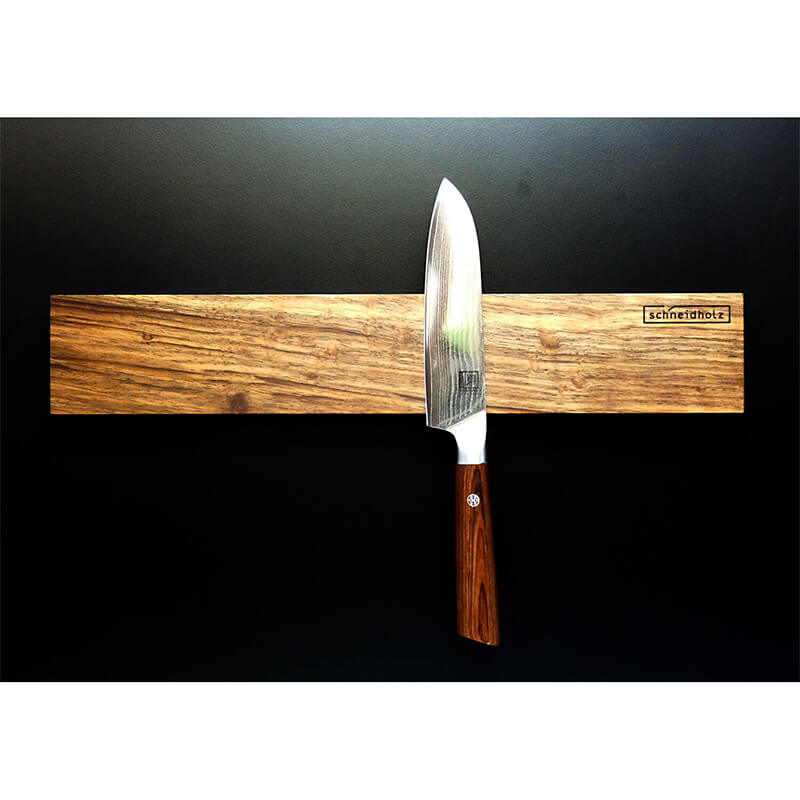 Magnetleiste aus Nussbaum, 350 x 60 x 17 mm von Schneidholz weitere Ansicht Magnetleiste aus Nussbaum, 350 x 60 x 17 mm von Schneidholz