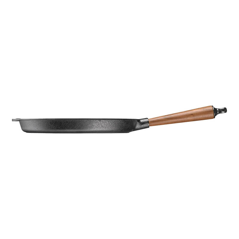 Skeppshult Grillpfanne mit Holzgriff Walnuss, 28 cm weitere Ansicht Skeppshult Grillpfanne mit Holzgriff Walnuss, 28 cm