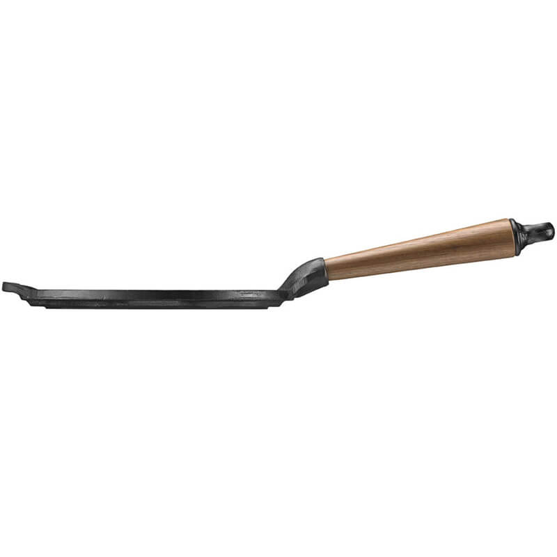 Skeppshult Pfanne für 7 kleine Pfannkuchen mit Holzgriff Walnuss, 23 cm