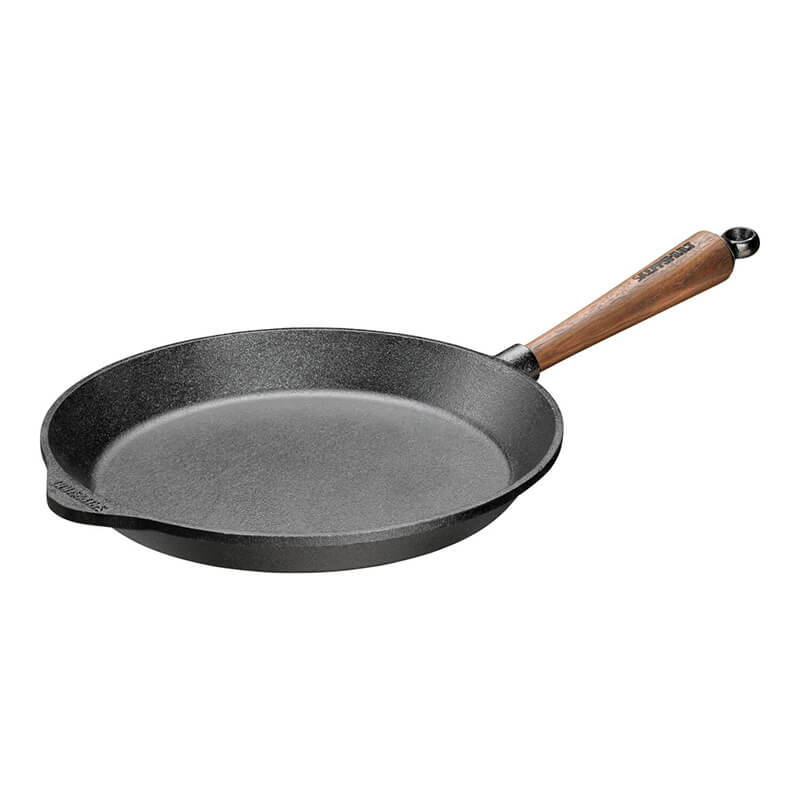 Skeppshult Bratpfanne mit Holzgriff Walnuss, 28 cm weitere Ansicht Skeppshult Bratpfanne mit Holzgriff Walnuss, 28 cm