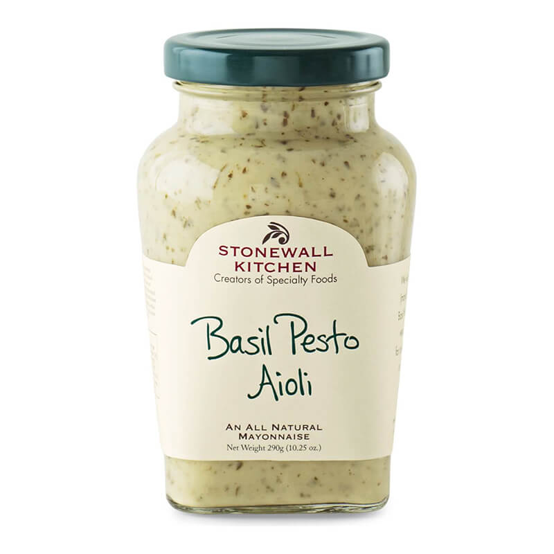 Basil Pesto Aioli von Stonewall Kitchen, 290 g weitere Ansicht Basil Pesto Aioli von Stonewall Kitchen, 290 g