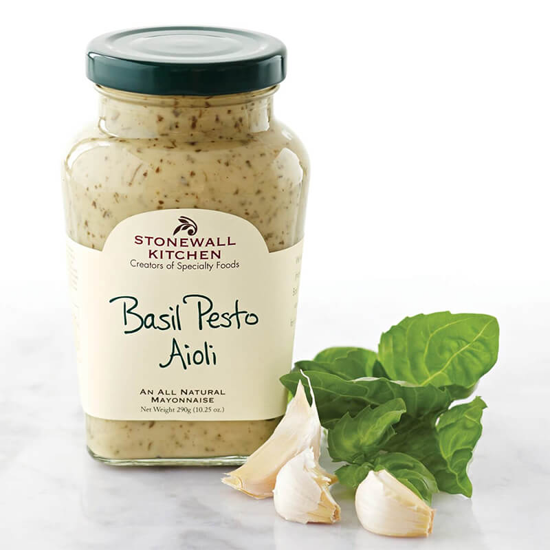Basil Pesto Aioli von Stonewall Kitchen, 290 g weitere Ansicht Basil Pesto Aioli von Stonewall Kitchen, 290 g