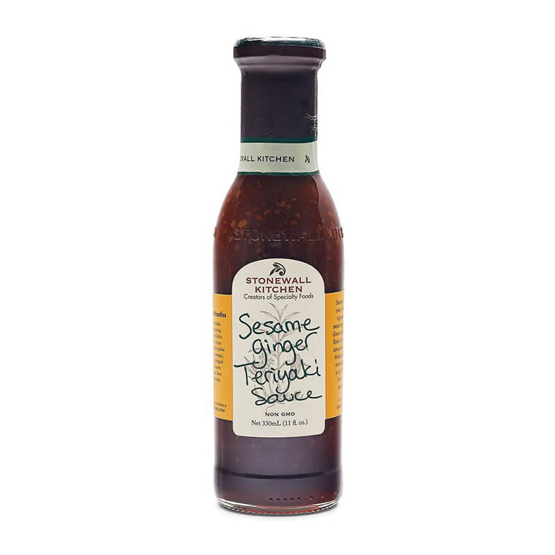 Sesame Ginger Teriyaki Sauce von Stonewall Kitchen, 330 ml weitere Ansicht Sesame Ginger Teriyaki Sauce von Stonewall Kitchen, 330 ml