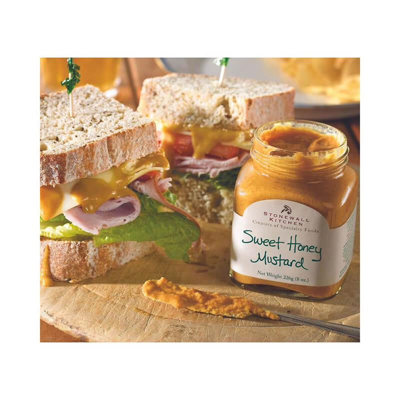 Sweet Honey Mustard - Senf mit Honig von Stonewall Kitchen, 241 g
