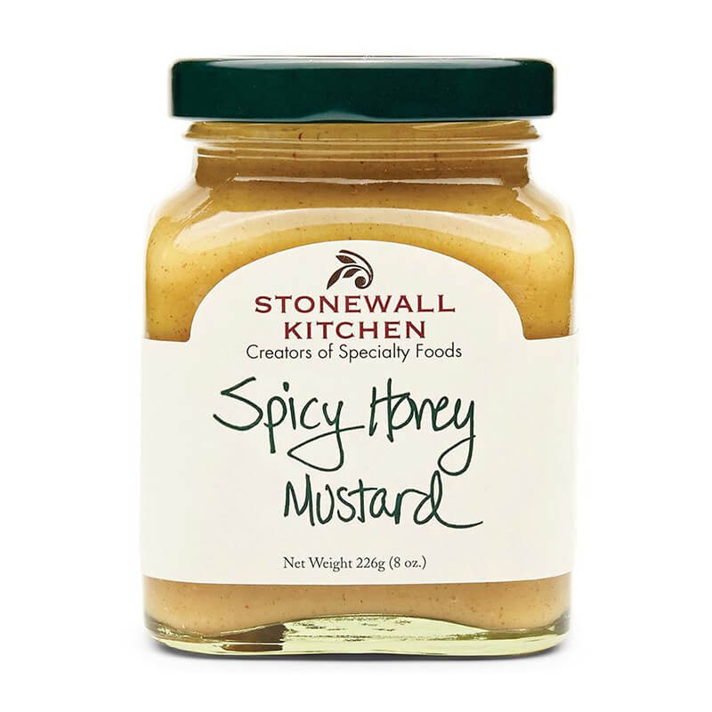 Spicy Honey Mustard - scharfer Senf mit Honig von Stonewall Kitchen, 226 g