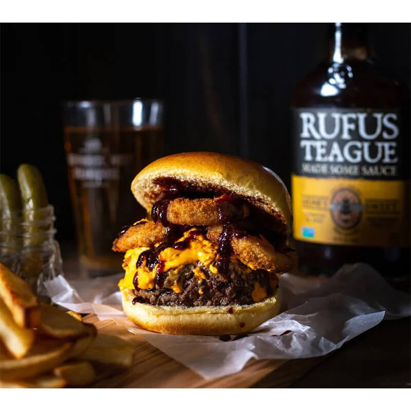 Honey Sweet Sauce von Rufus Teague, 432 g