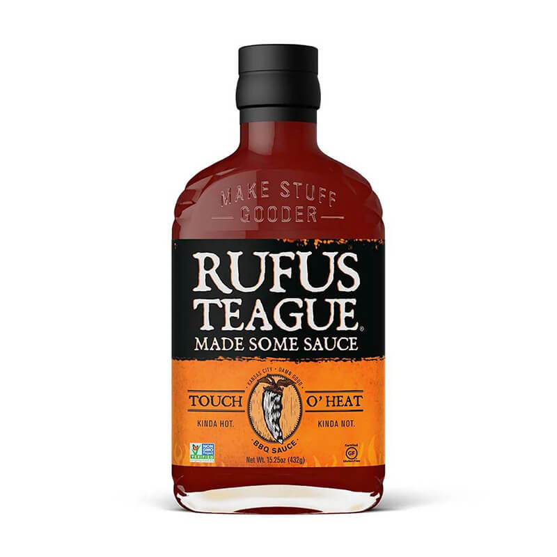 Touch O Heat Sauce von Rufus Teague, 432 g