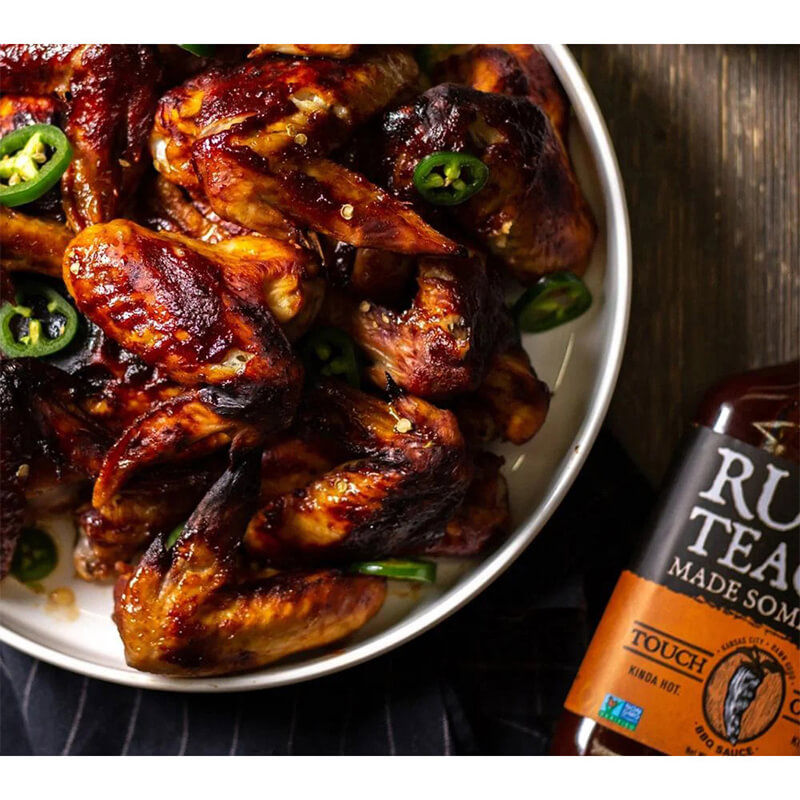 Touch O Heat Sauce von Rufus Teague, 432 g
