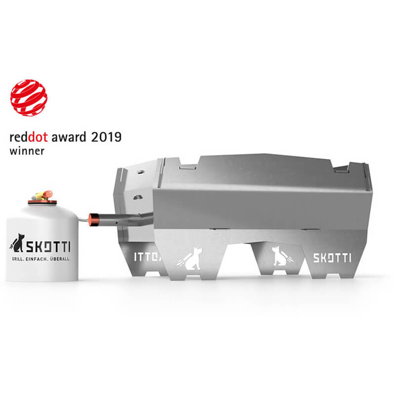 Skotti mobiler Gasgrill - grill einfach überall weitere Ansicht Skotti mobiler Gasgrill - grill einfach überall