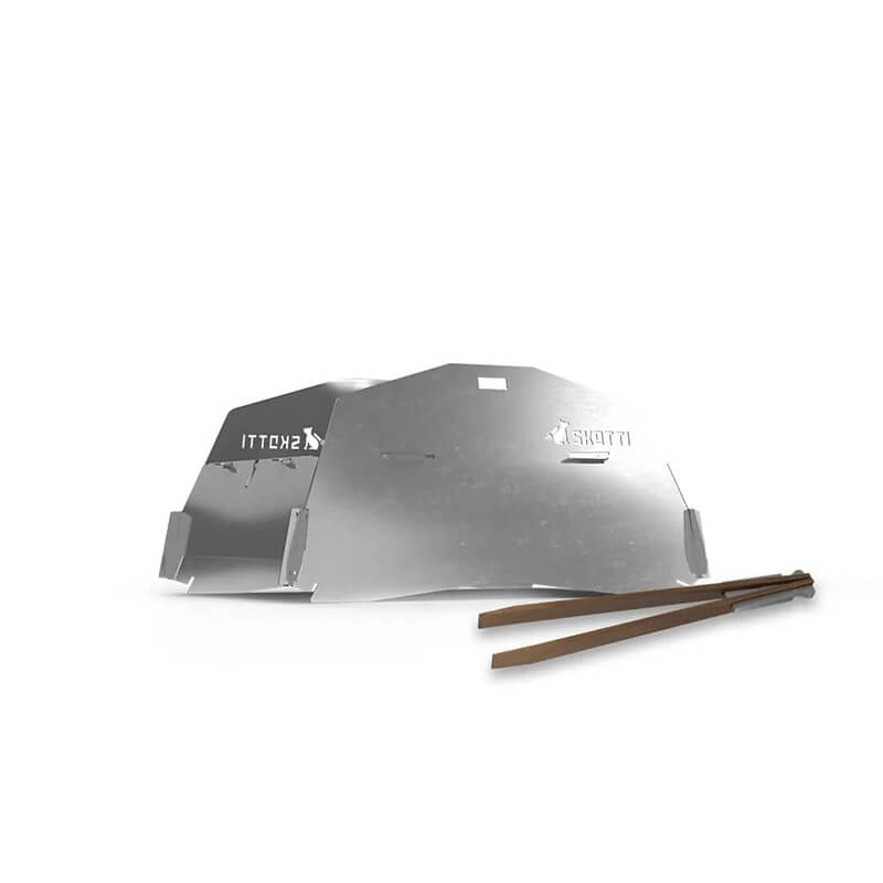 Skotti Cap - Skotti Grill Erweiterung - Windschutz, Ofen- & Toastfunktion weitere Ansicht Skotti Cap - Skotti Grill Erweiterung - Windschutz, Ofen- & Toastfunktion