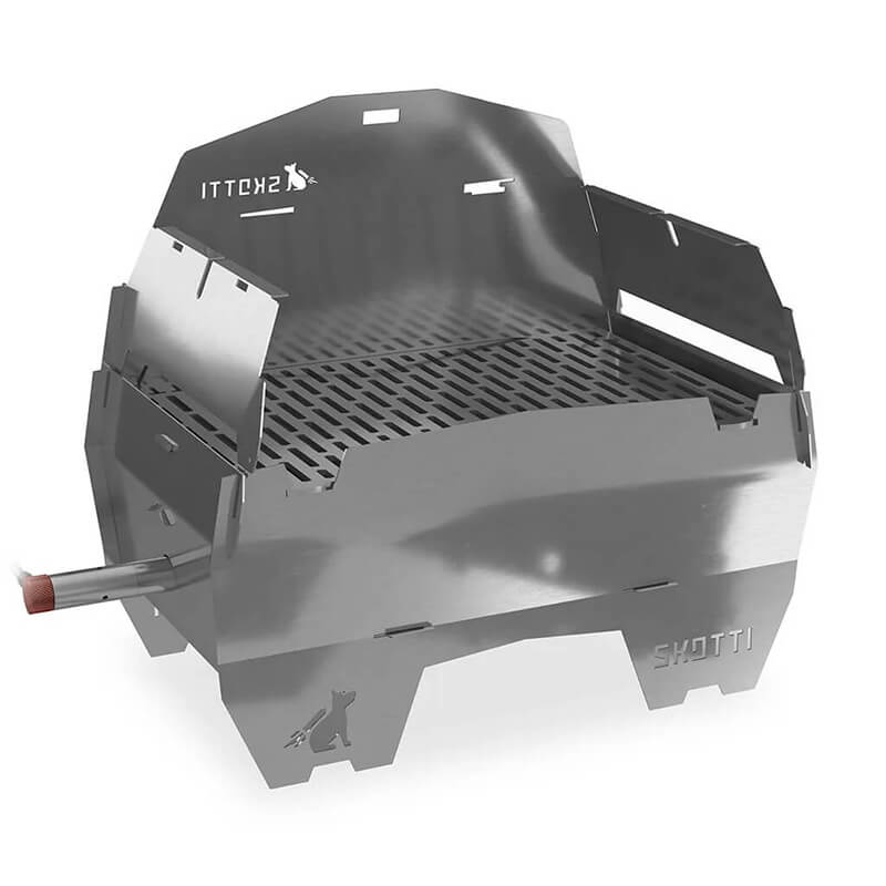 Skotti Cap - Skotti Grill Erweiterung - Windschutz, Ofen- & Toastfunktion weitere Ansicht Skotti Cap - Skotti Grill Erweiterung - Windschutz, Ofen- & Toastfunktion