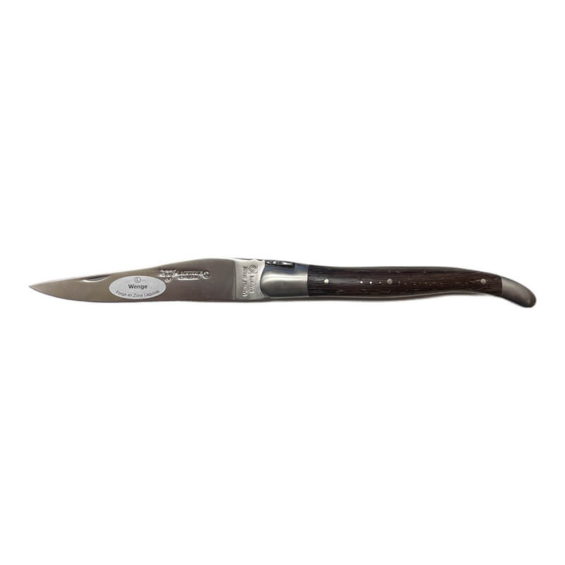 Laguiole en Aubrac Taschenmesser - 12 cm Klinge, Griff Wenge matt weitere Ansicht Laguiole en Aubrac Taschenmesser - 12 cm Klinge, Griff Wenge matt