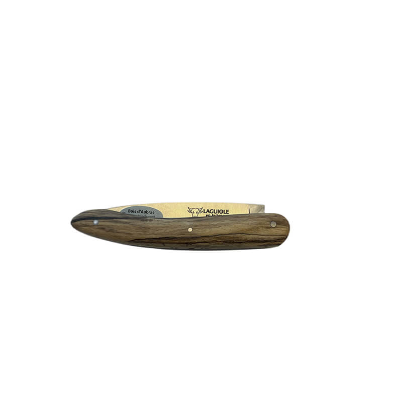 Laguiole en Aubrac Taschenmesser - 11 cm Klinge, Griff Olivenholz weitere Ansicht Laguiole en Aubrac Taschenmesser - 11 cm Klinge, Griff Olivenholz